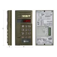 БВД-343FCPW. Вызывная панель цветная. VIZIT
