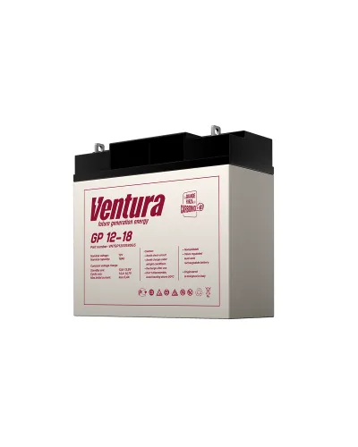 Ventura GP 12-18. Аккумулятор герметичный свинцово-кислотный. Ventura в Хабаровске