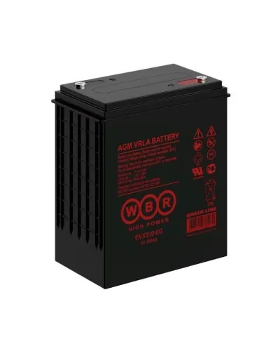 WBR EVX330-6G. Аккумулятор герметичный свинцово-кислотный. WBR в Хабаровске