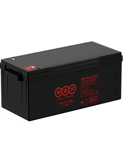 WBR GPLG12-200. Аккумулятор герметичный свинцово-кислотный. WBR в Хабаровске