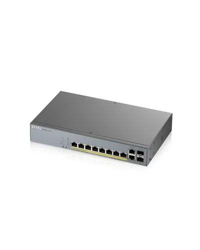GS1350-12HP-EU0101F. Коммутатор сетевой PoE управляемый L2. ZYXEL в Хабаровске