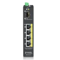 RGS100-5P-ZZ0101F. Промышленный PoE+ коммутатор. ZYXEL