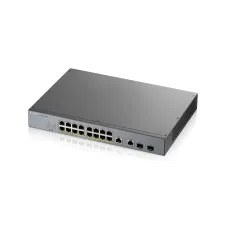 GS1350-18HP-EU0101F. Коммутатор сетевой PoE управляемый L2. ZYXEL