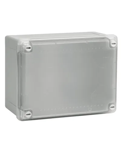 Коробка ответвительная с гладкими стенками IP56, 120х80х50 (53920). Коробка ответвительная с гладкими стенками и матовой крышкой. ДКС в Хабаровске