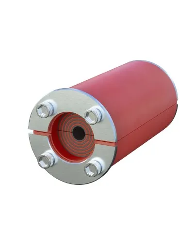 Проходка круглая, нержавеющая, D200х70 мм для кабелей D138-170 мм (DXF311A): Проходка круглая, нержавеющая в Хабаровске