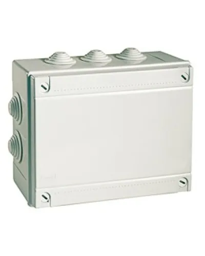 Коробка ответвительная с кабельными вводами IP55, 190х140х70 (54100). Коробка ответвительная. ДКС в Хабаровске