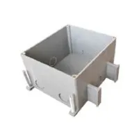 Коробка для люков в пол на 2 поста BOX/2+2ST66 (70125): Коробка для люков в пол на 2 поста 45х45мм + 2 модуля 45х22,5 (70025), пластик