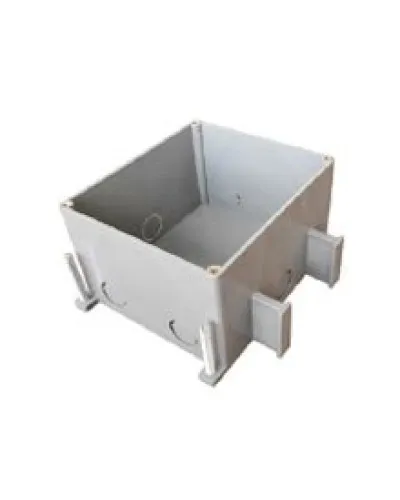 Коробка для люков в пол на 2 поста BOX/2+2ST66 (70125): Коробка для люков в пол на 2 поста 45х45мм + 2 модуля 45х22,5 (70025), пластик в Хабаровске