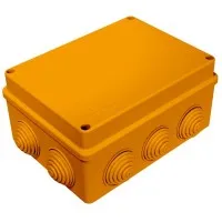 Коробка JBS150 150х110х70, 10 вых., 9P (0,15...2,5мм²) (43149HF): Коробка монтажная, огнестойкая, без галогена
