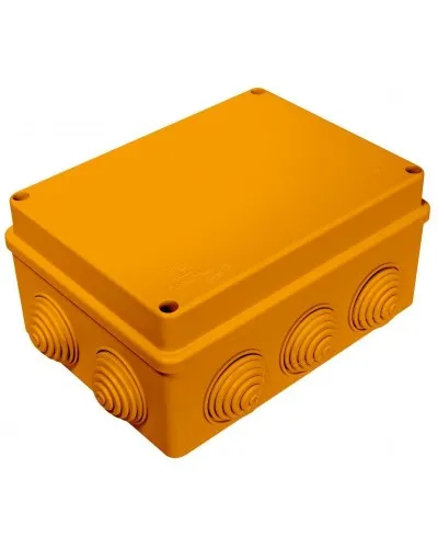 Коробка JBS150 150х110х70, 10 вых., 9P (0,15...2,5мм²) (43149HF): Коробка монтажная, огнестойкая, без галогена в Хабаровске