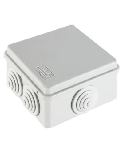 Коробка JBS101 100х100х55, 6 вых., IP55, серая (44037). Коробка монтажная. Экопласт в Хабаровске