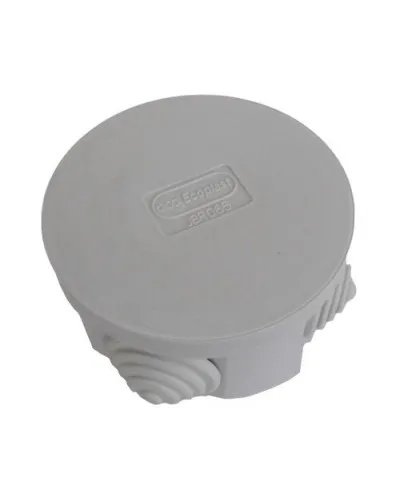 Коробка 3001 D70x36, 4 вых, IP55, серая (44001HF). Коробка монтажная. Экопласт в Хабаровске