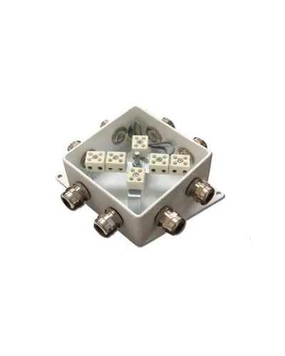 КМ-О (12к*6,0)-IP66-120х120, три ввода: Коробка монтажная огнестойкая в Хабаровске