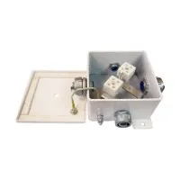 КМ-О (6к*10,0)-IP66-120х120, три ввода: Коробка монтажная огнестойкая