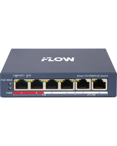 F-SW-EM206POE-VM. Коммутатор с POE. i-FLOW в Хабаровске