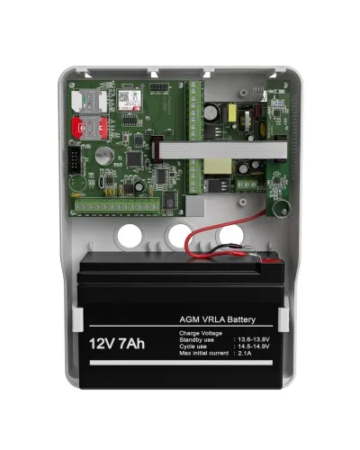 Mega v.5 LTE в корпусе (под АКБ 1,2-7 Ач с БРП 12V 2,5А). Панель охранная радиоканальная. Ритм в Хабаровске