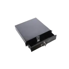 ТСВ-Д-2U.450-9005. Полка (ящик) для документации 2U. ЦМО