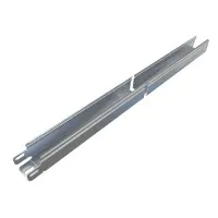 Лоток неперфорированный Сендземира 0,7мм 50х50х3000 (LN50503000071). Лоток неперфорированный. ВМК